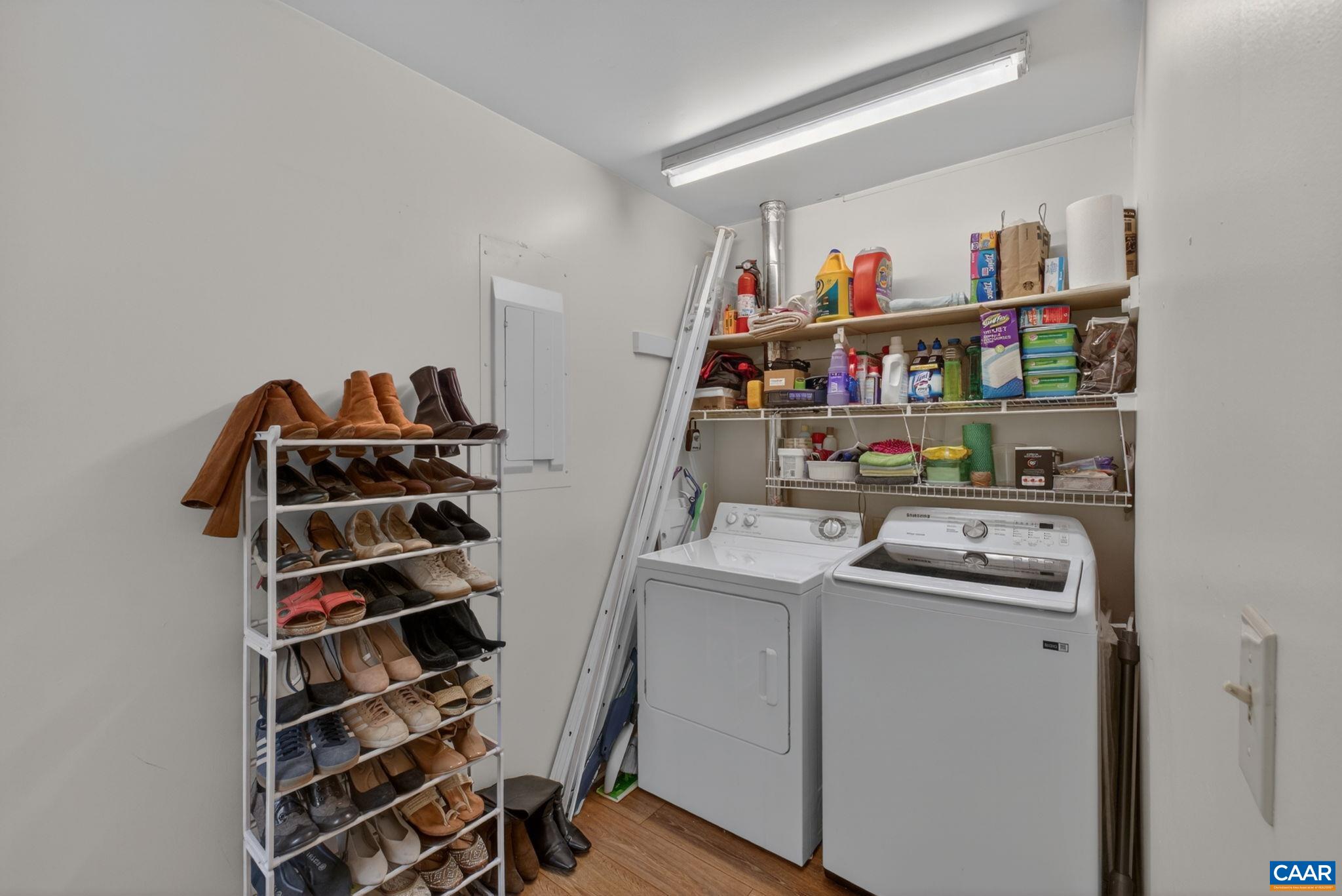 326 Westfield Road Charlottesville, VA 22901 - Photo 17 of 36 a storage room with washer and dryer