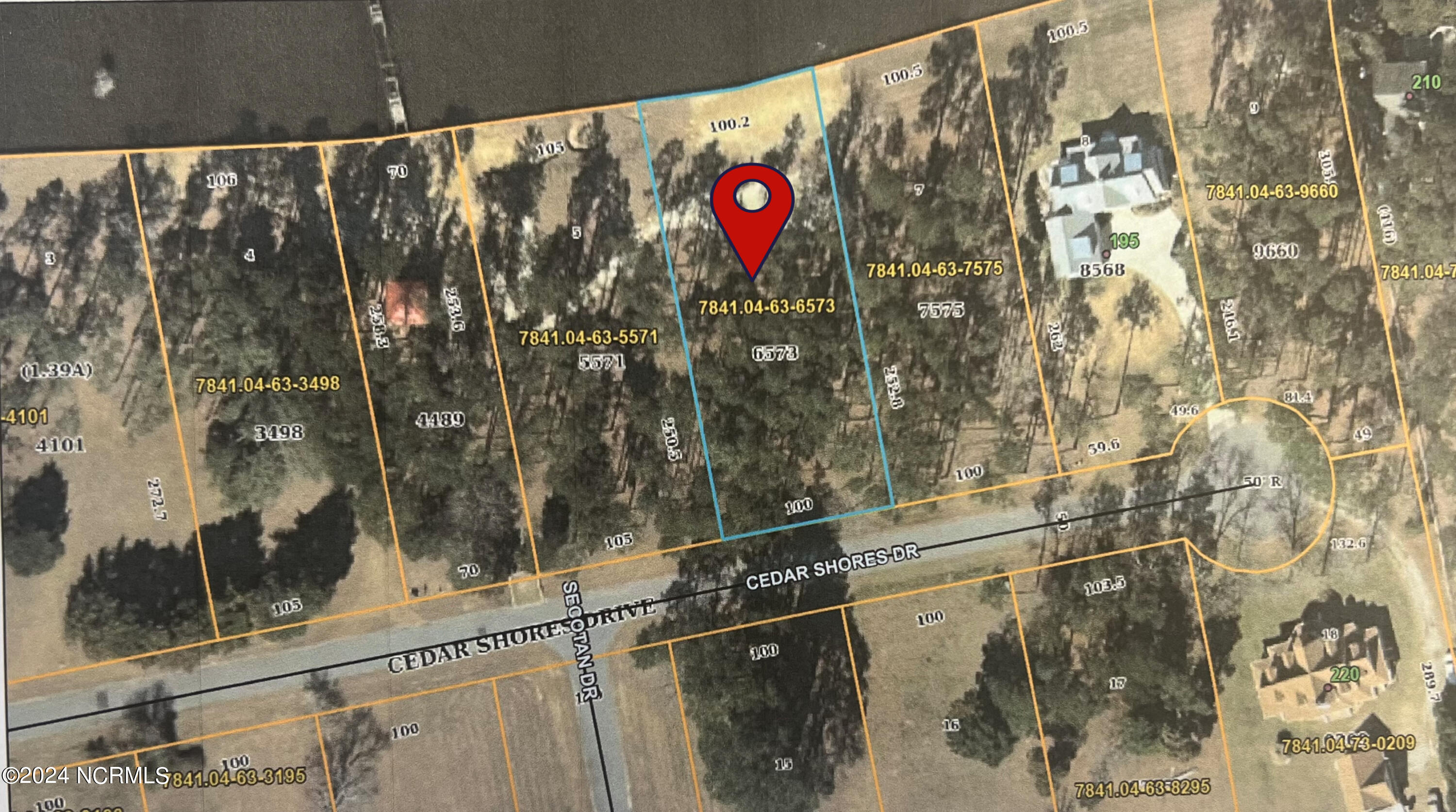 Lot 6 Cedar Shores Road Roper, NC 27970 - Photo 2 of 12 Lot 6 gis