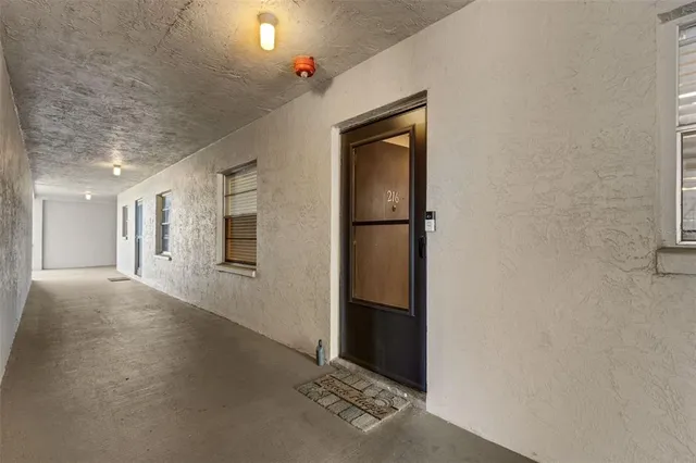 a view of an entryway