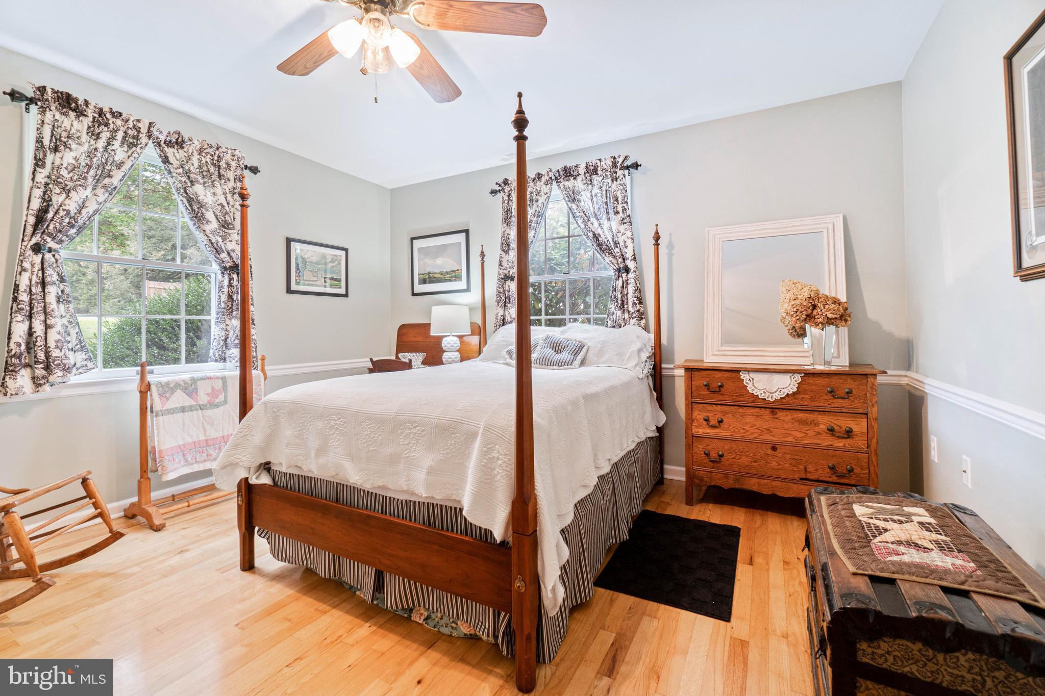 3911 Telegraph Road Elkton, MD 21921 - Photo 17 of 38 Main level bedroom with hardwood flooring