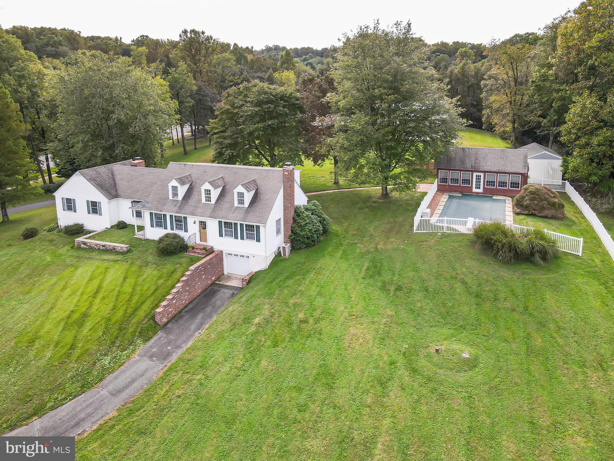 3911 Telegraph Road Elkton, MD 21921 - Photo 3 of 38 Cape Cod front exterior and pool house