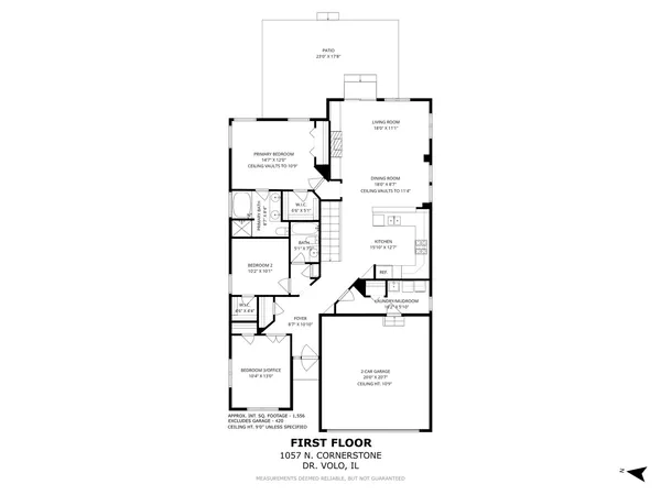 $395,000 | 1057 North Cornerstone Drive, Volo, IL 60020