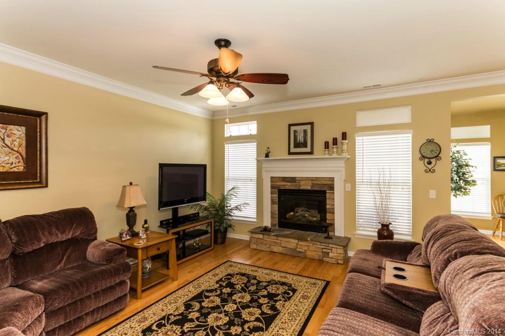 153 Snead Road, Unit 72 Fort Mill, SC 29715 - Photo 4 of 17 a living room with furniture and a fireplace