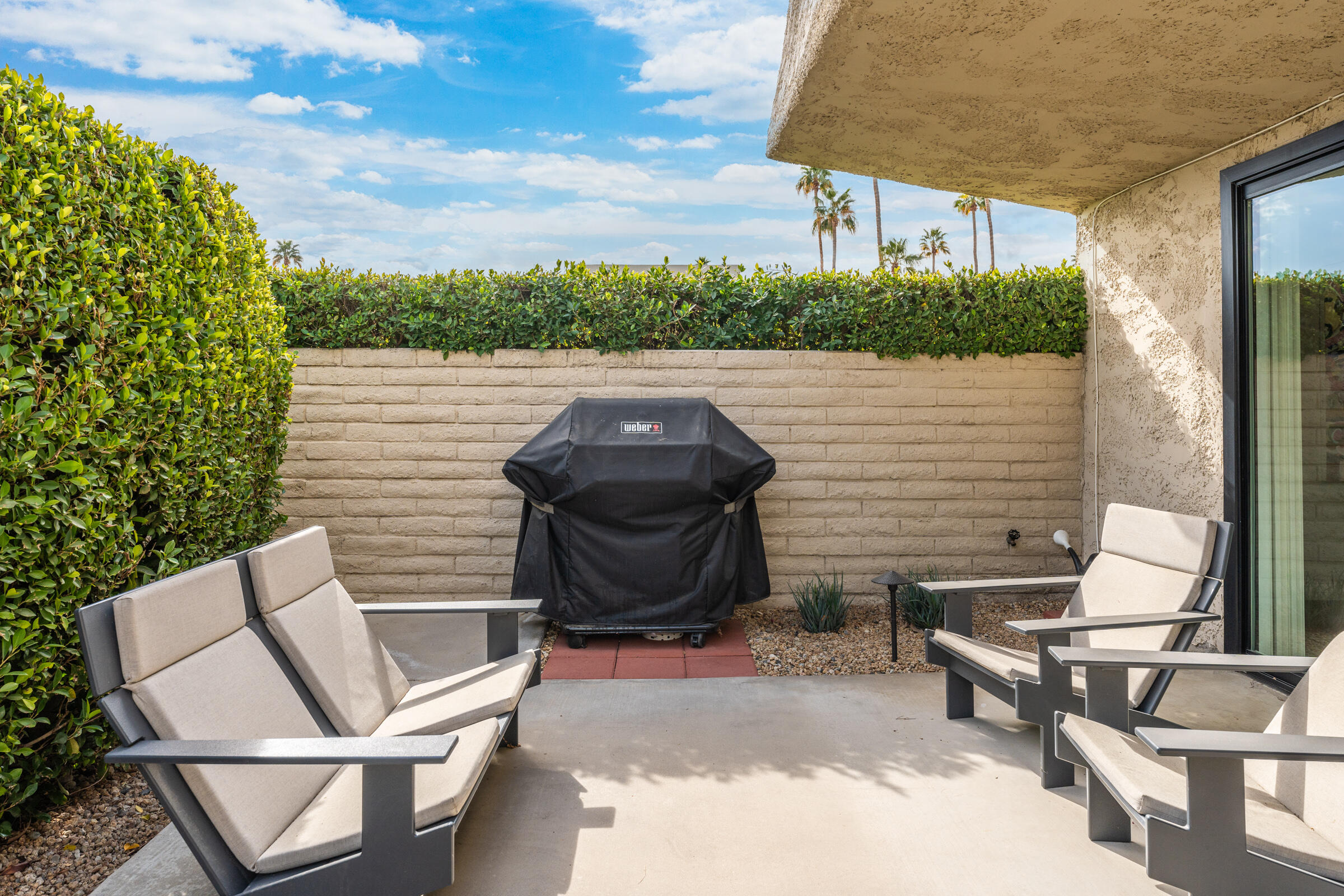 1111 East Ramon Road, Unit 34 Palm Springs, CA 92264 - Photo 19 of 31 Patio Includes fuirniture and BBQ