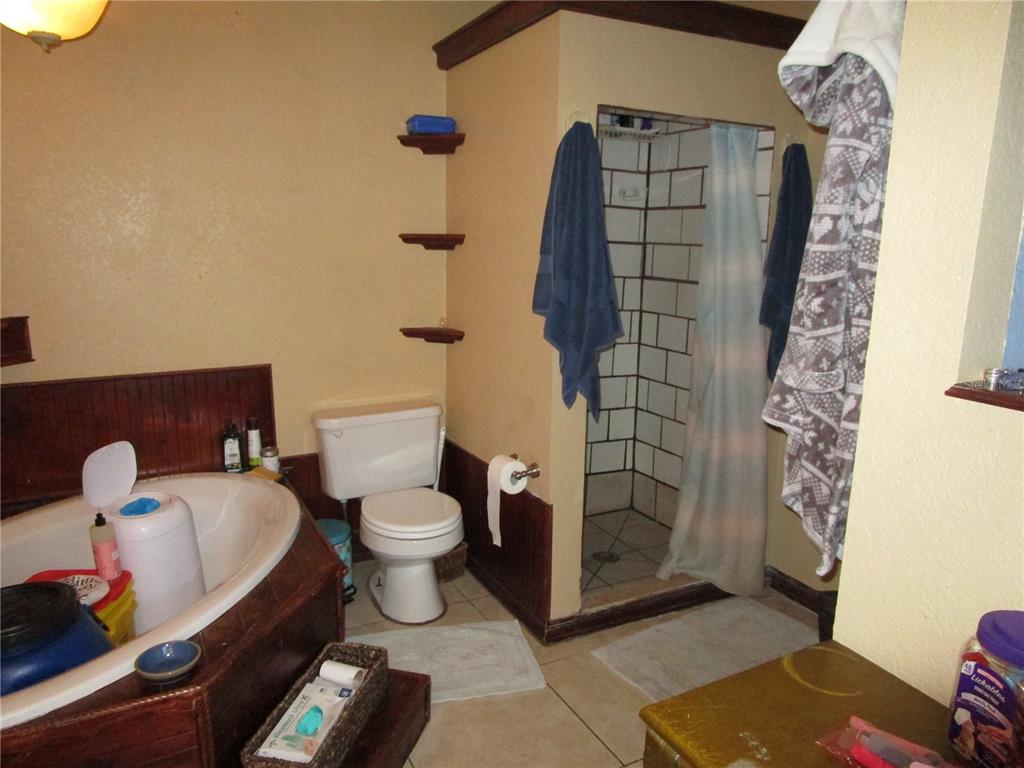 17609 Bathurst Avenue Spring Hill, FL 34610 - Photo 25 of 60 a bathroom with a toilet and shower