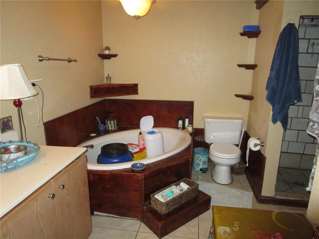 17609 Bathurst Avenue Spring Hill, FL 34610 - Photo 26 of 60 a bathroom with a toilet and a sink