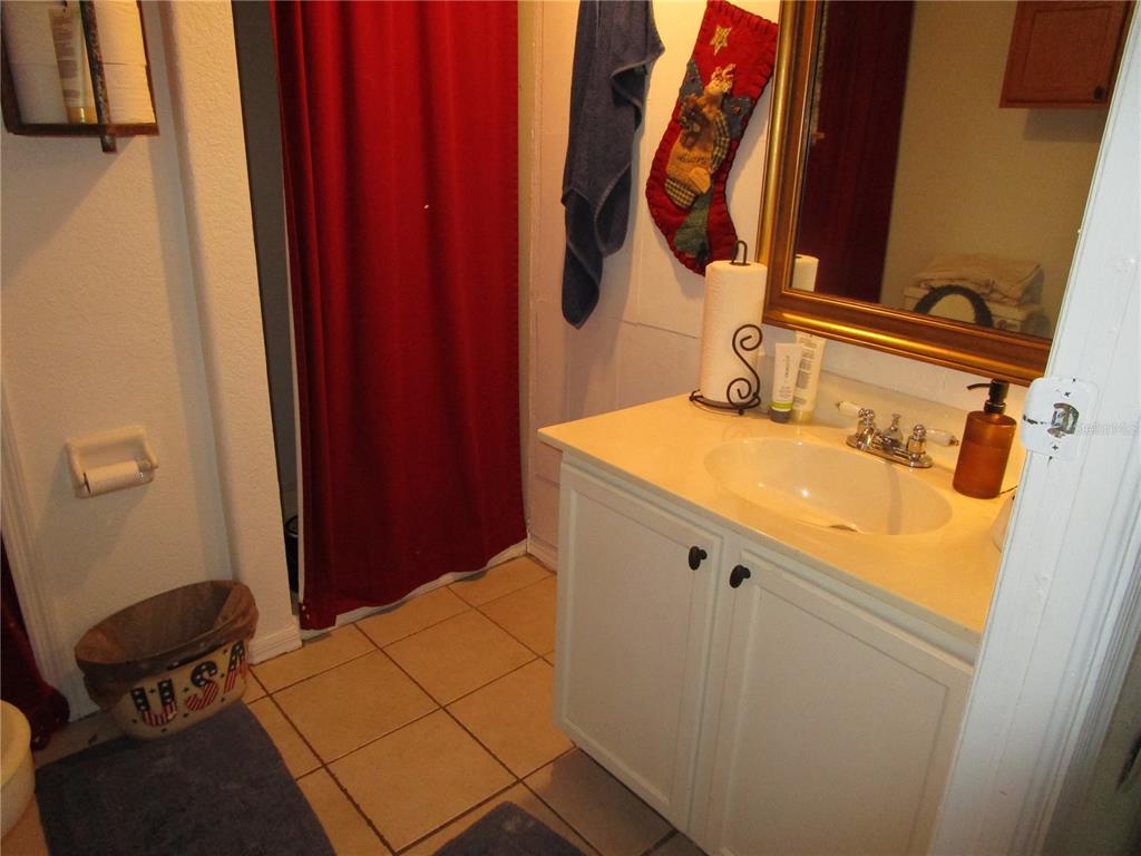 17609 Bathurst Avenue Spring Hill, FL 34610 - Photo 34 of 60 a bathroom with a sink and a mirror