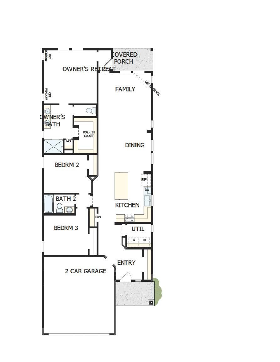 945 Brooklyn Xing Road Gallatin, TN 37066 - Photo 3 of 15 a picture of a floor plan
