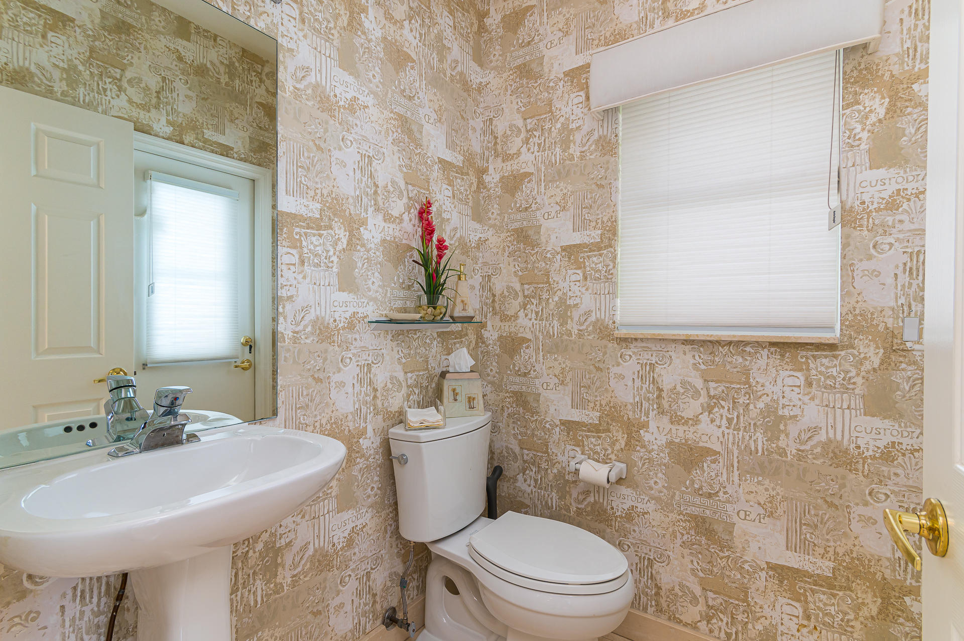 21605 Halstead Drive Boca Raton, FL 33428 - Photo 11 of 43 a bathroom with a sink a toilet and shower