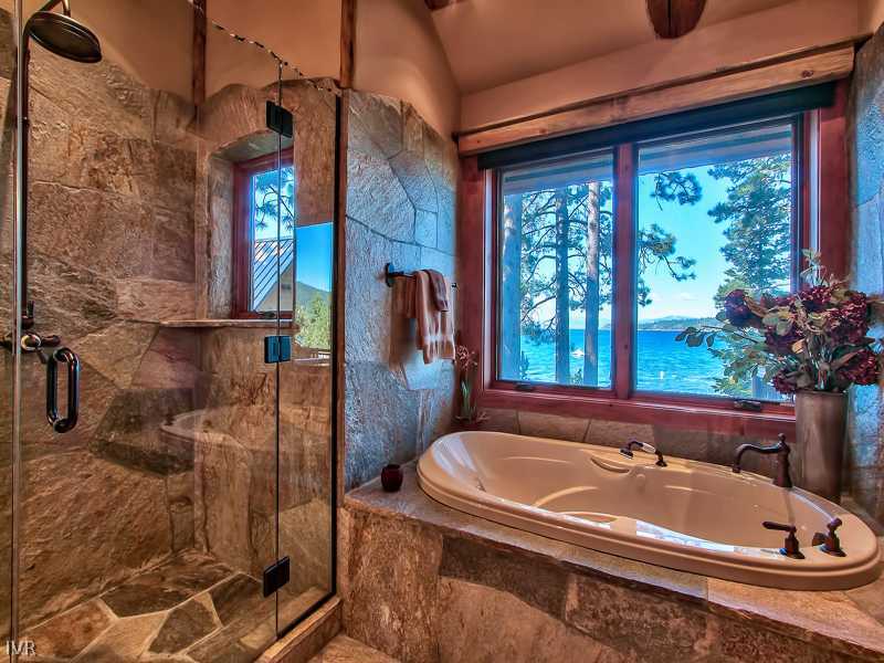 93 Shoreline Circle Incline Village, NV 89451 - Photo 18 of 35 a bath tub sitting in front of a bathroom