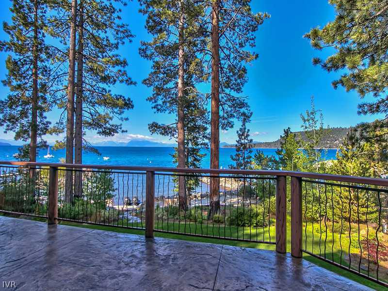 93 Shoreline Circle Incline Village, NV 89451 - Photo 5 of 35 a view of a wooden deck next to a yard