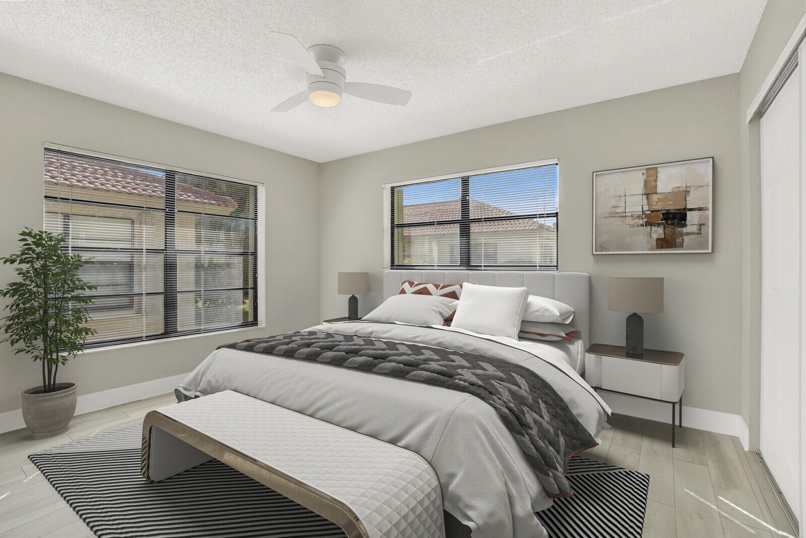 4500 Pandanus Tree Road, Unit A Boynton Beach, FL 33436 - Photo 11 of 36 Staged - Bedroom