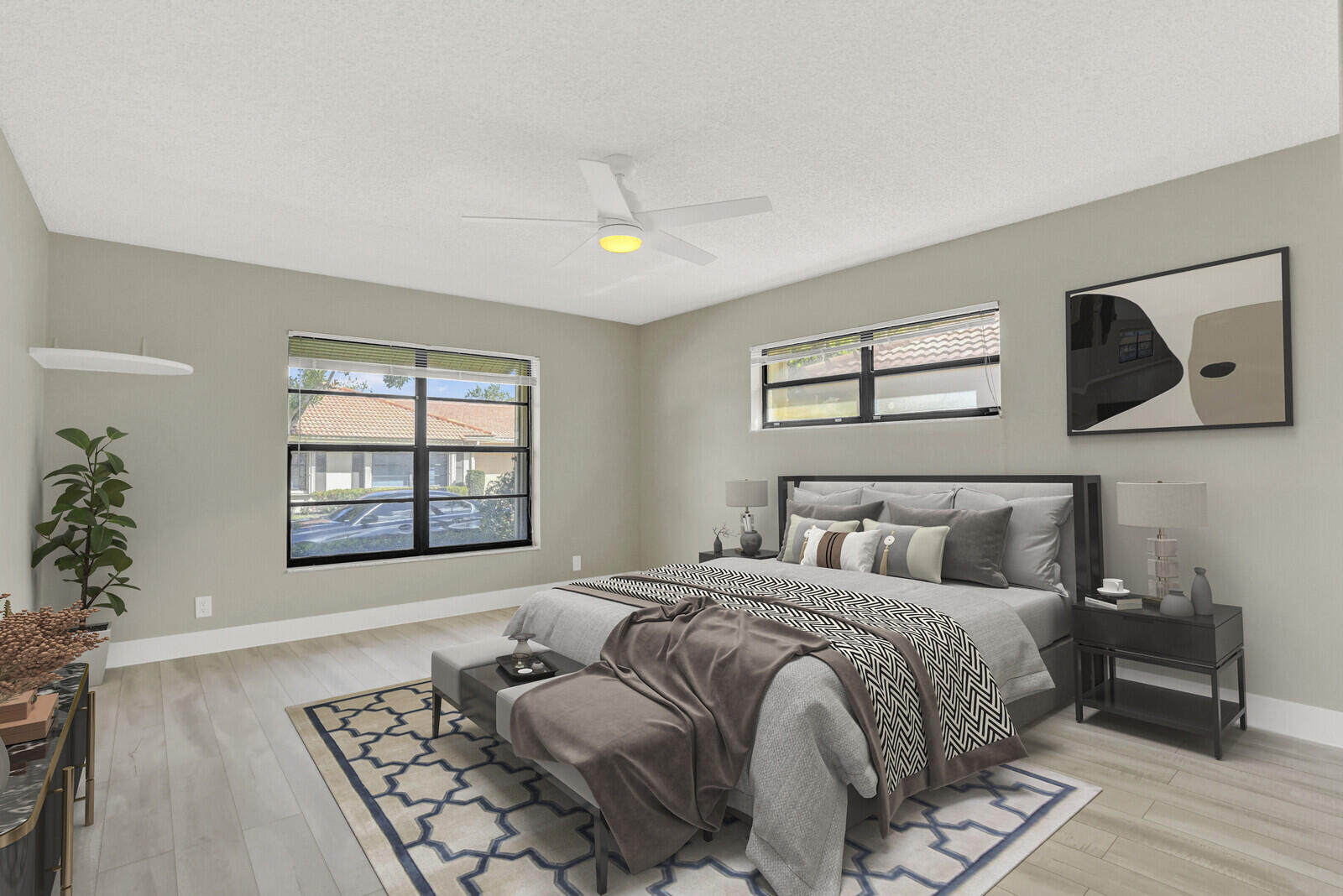 4500 Pandanus Tree Road, Unit A Boynton Beach, FL 33436 - Photo 10 of 36 Staged - Bedroom