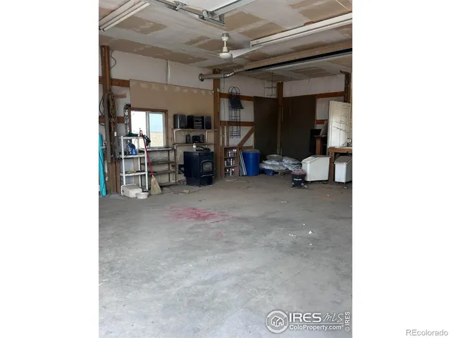 a view of storage and utility room