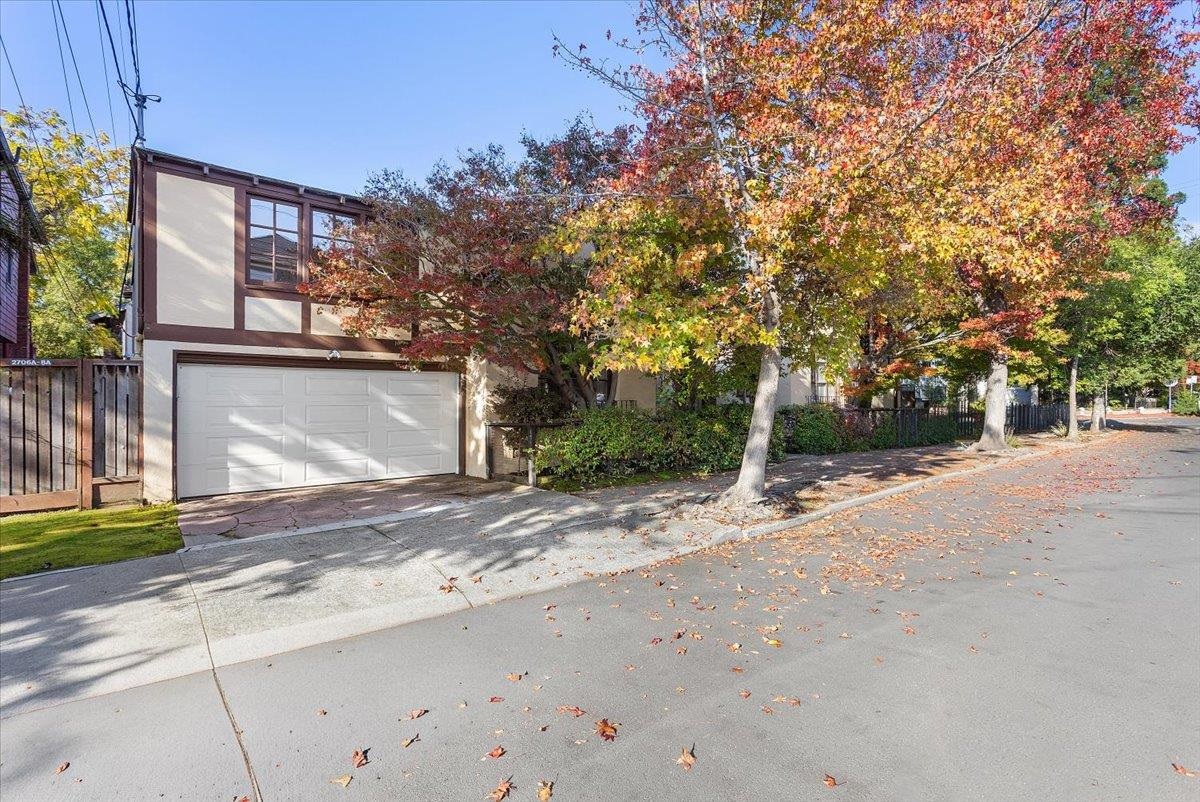2702 Dana Street Berkeley, CA 94705 - Photo 3 of 37 View of front of home with concrete driveway, stucco siding, and a garage