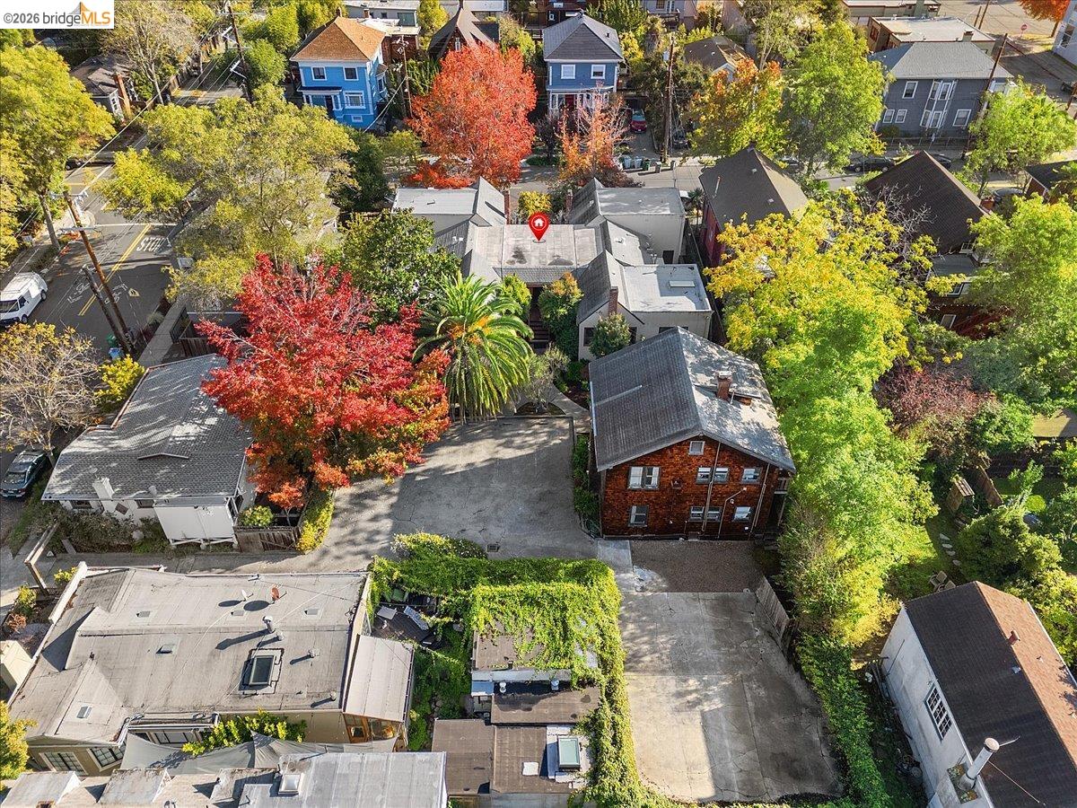 2702 Dana Street Berkeley, CA 94705 - Photo 35 of 37 an aerial view of a house with a yard