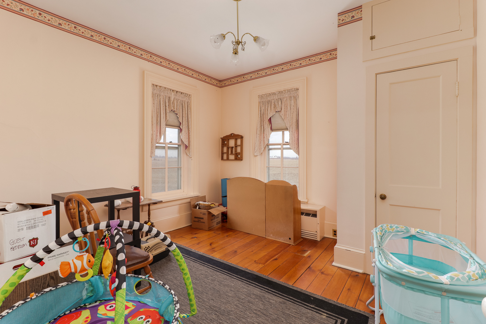 367 Horner Road Armington, IL 61721 - Photo 35 of 50 a bedroom with furniture and a wooden floor