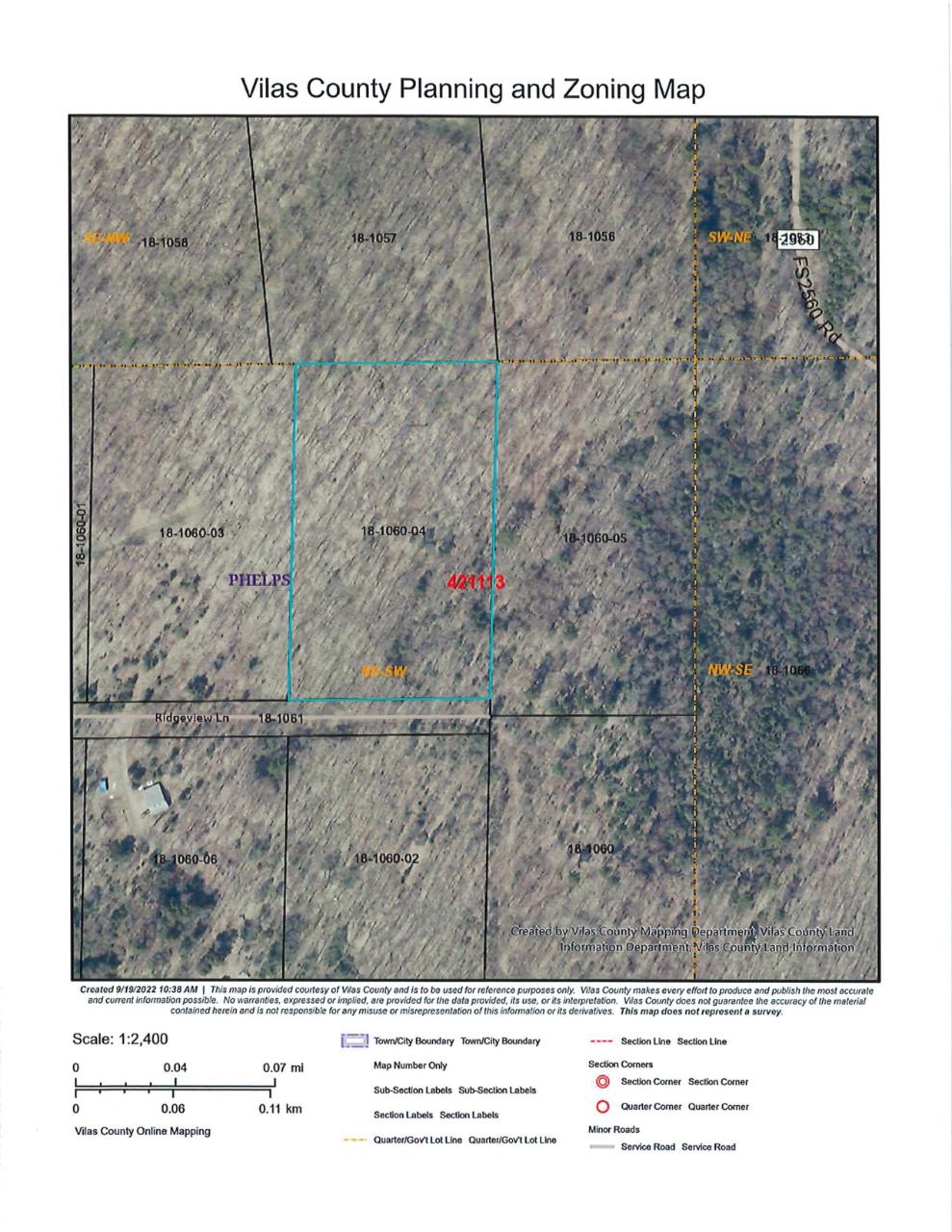 Lot 17 Ridgeview Lane Phelps, WI 54554 - Photo 6 of 9 Gallery Image 6