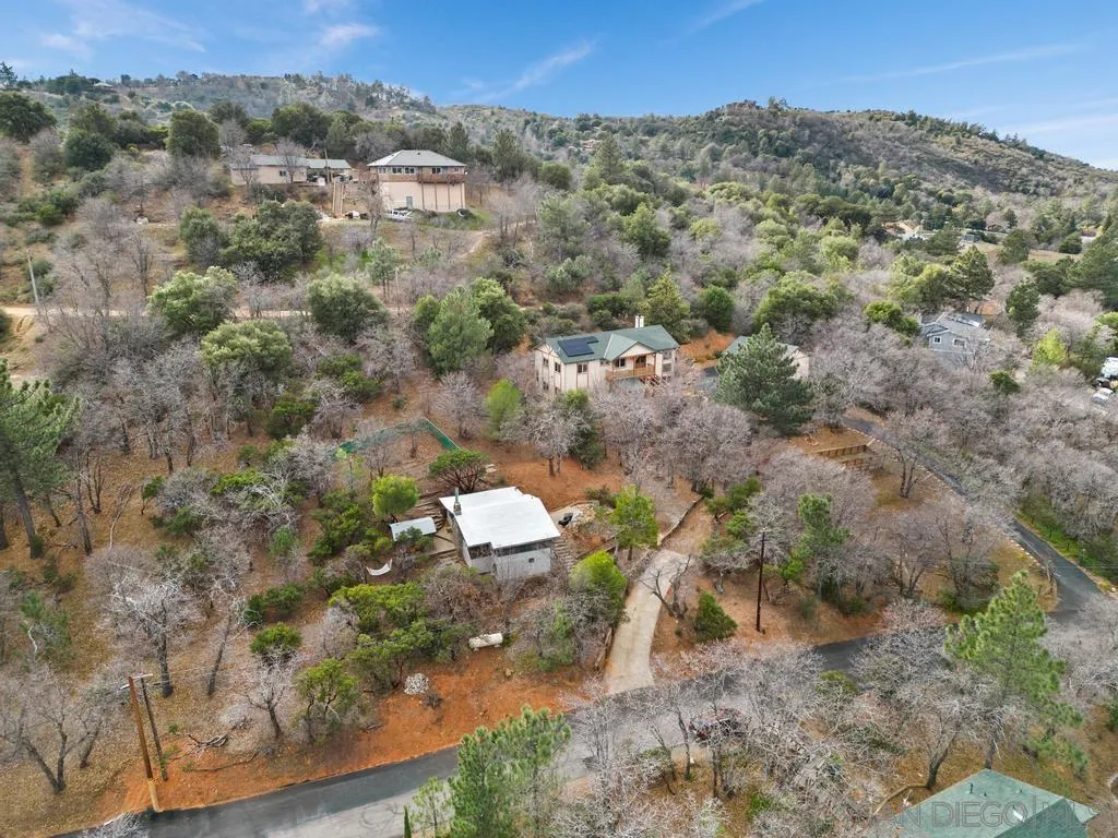 813 Pine Cone Drive Julian, CA 92036 - Photo 38 of 39 an aerial view of a house with a yard