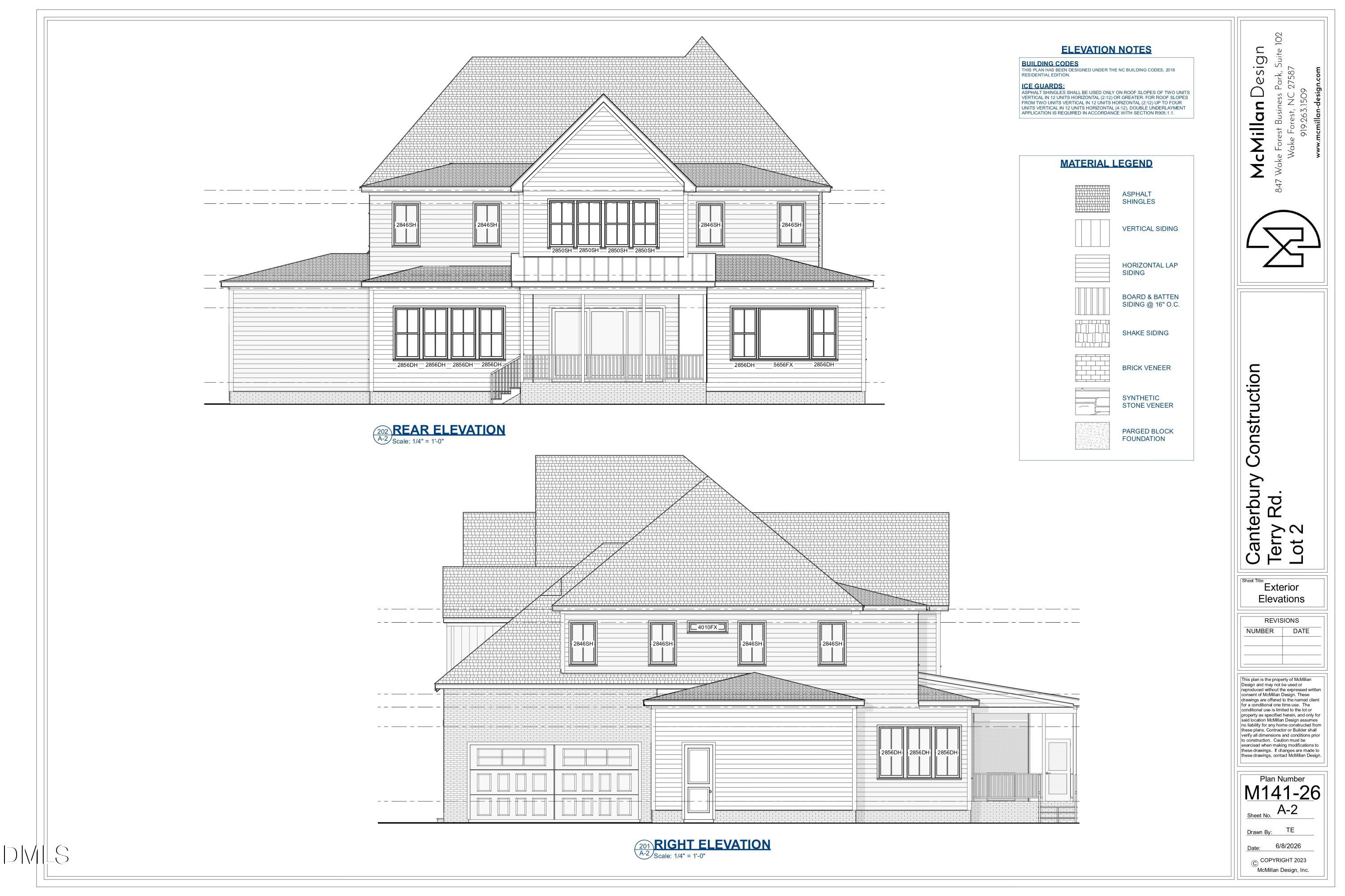 1205 Terry Road Durham, NC 27712 - Photo 3 of 8 Terry Rd Lot 2 Current Prelim Drawings M
