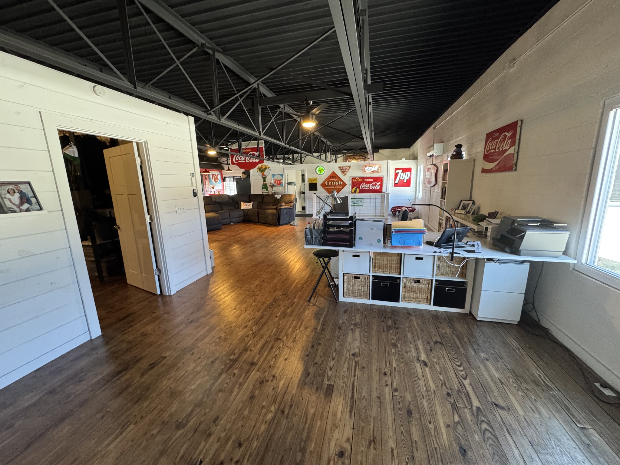 808 North 1st Street Pulaski, TN 38478 - Photo 57 of 87 a view of kitchen with furniture and wooden floor