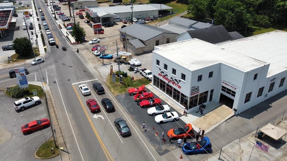808 North 1st Street Pulaski, TN 38478 - Photo 77 of 87 an aerial view of multi story residential apartment building