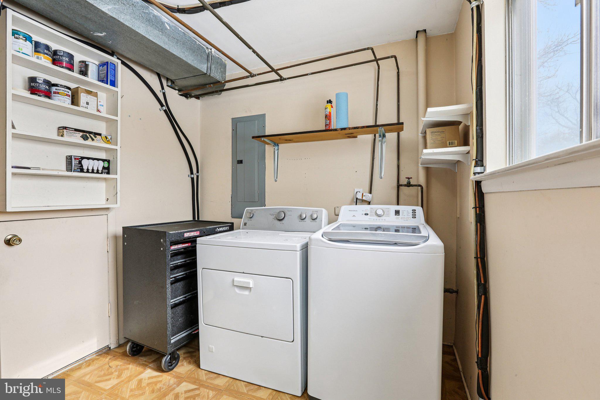 117 West Village Road Elkton, MD 21921 - Photo 15 of 37 a utility room with dryer and washer