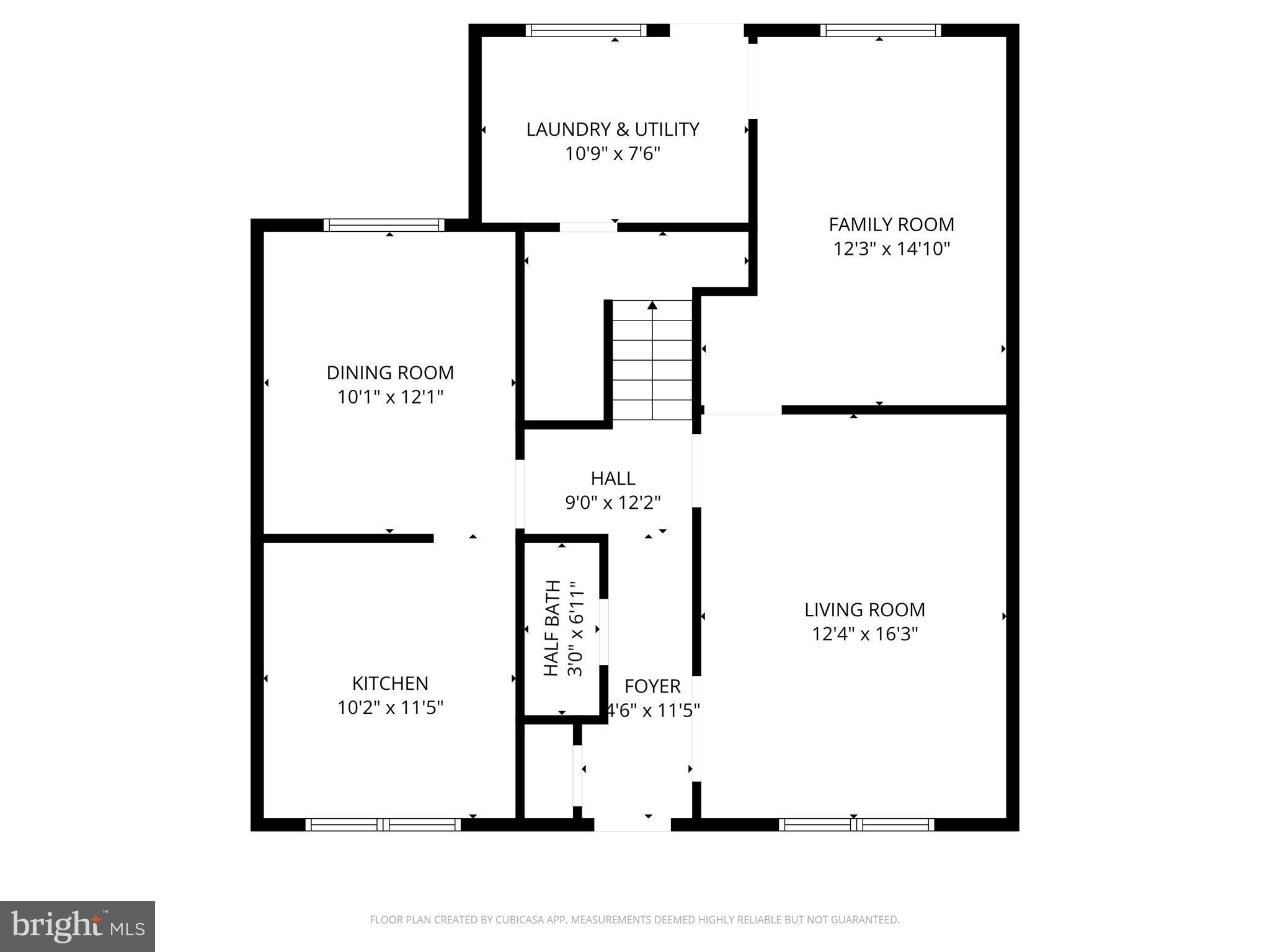 117 West Village Road Elkton, MD 21921 - Photo 3 of 7 First Floor Layout