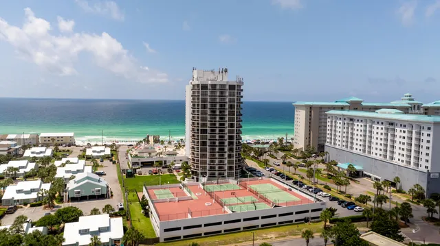 a view of swimming pool and outdoor space