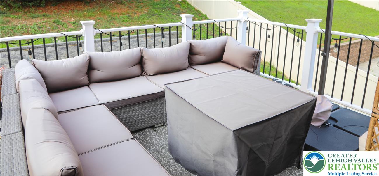 1412 Stanford Road Bethlehem, PA 18018 - Photo 41 of 58 An inviting balcony offers ample space for outdoor entertaining or quiet relaxation.