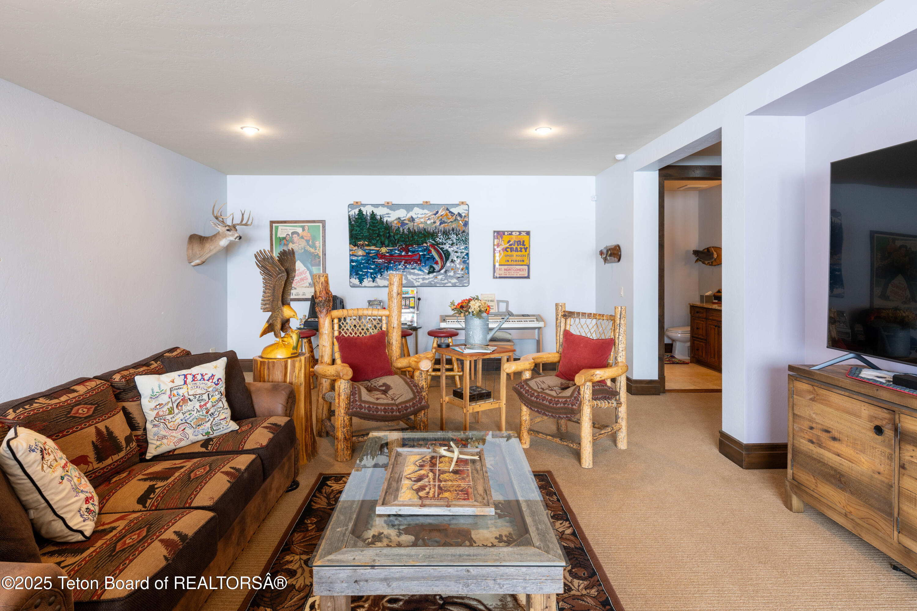 380 Cottongrass Road Driggs, ID 83422 - Photo 30 of 41 Downstairs Living Area