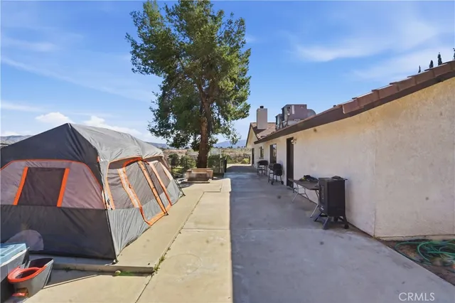 a outdoor space with patio