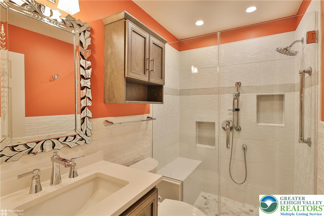 1302 Adams Street Northampton, PA 18067 - Photo 26 of 57 a bathroom with a sink toilet and shower