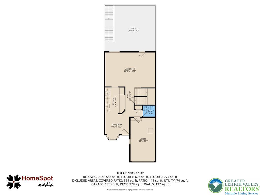 1302 Adams Street Northampton, PA 18067 - Photo 55 of 57 a picture of a floor plan