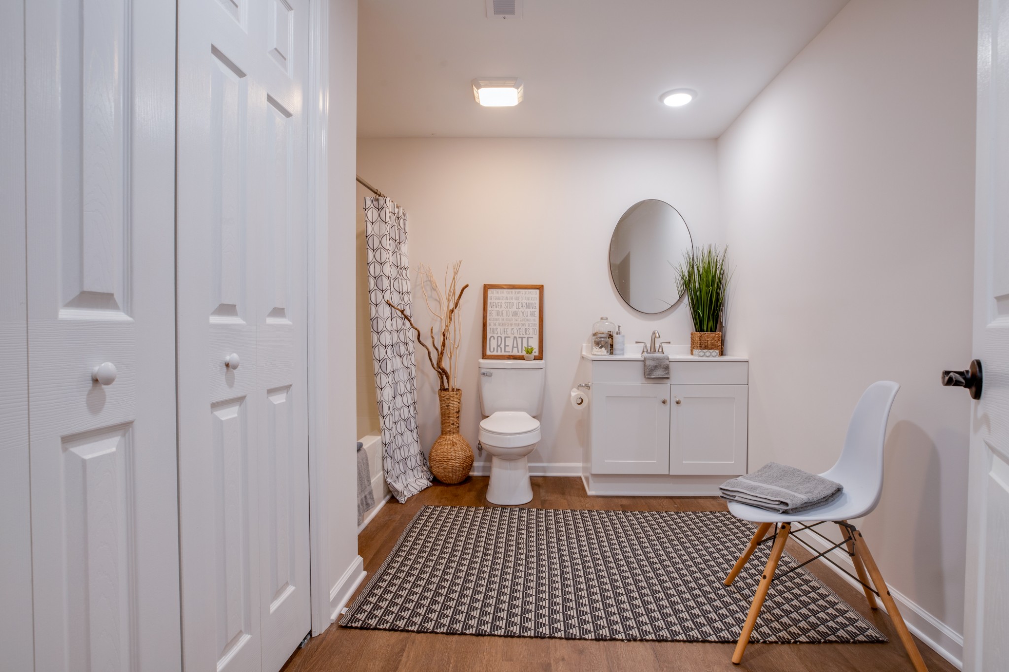 324 Cowan Road Dickson, TN 37055 - Photo 11 of 18 a bathroom with a sink a toilet and a mirror