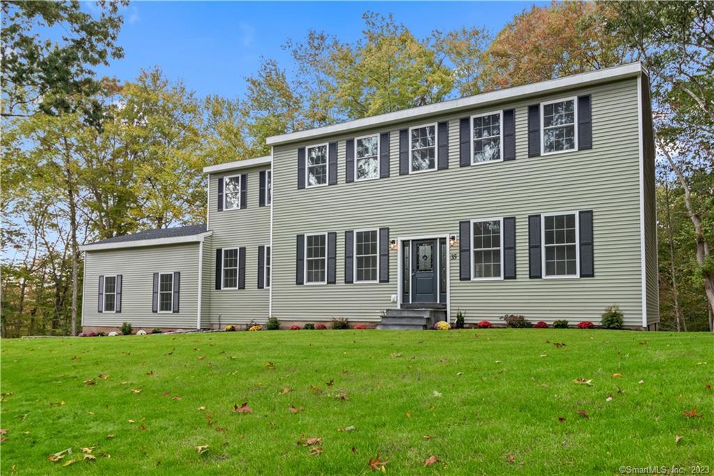 35 Twin Oak Farm Road Wallingford, CT 06492 - Photo 1 of 1 a view of a house with yard and garden