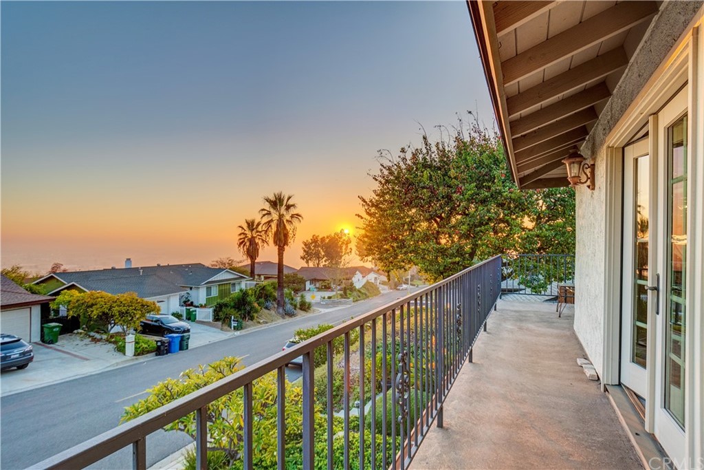 12513 Carinthia Drive Whittier, CA 90601 - Photo 24 of 35 a view of a balcony and trees