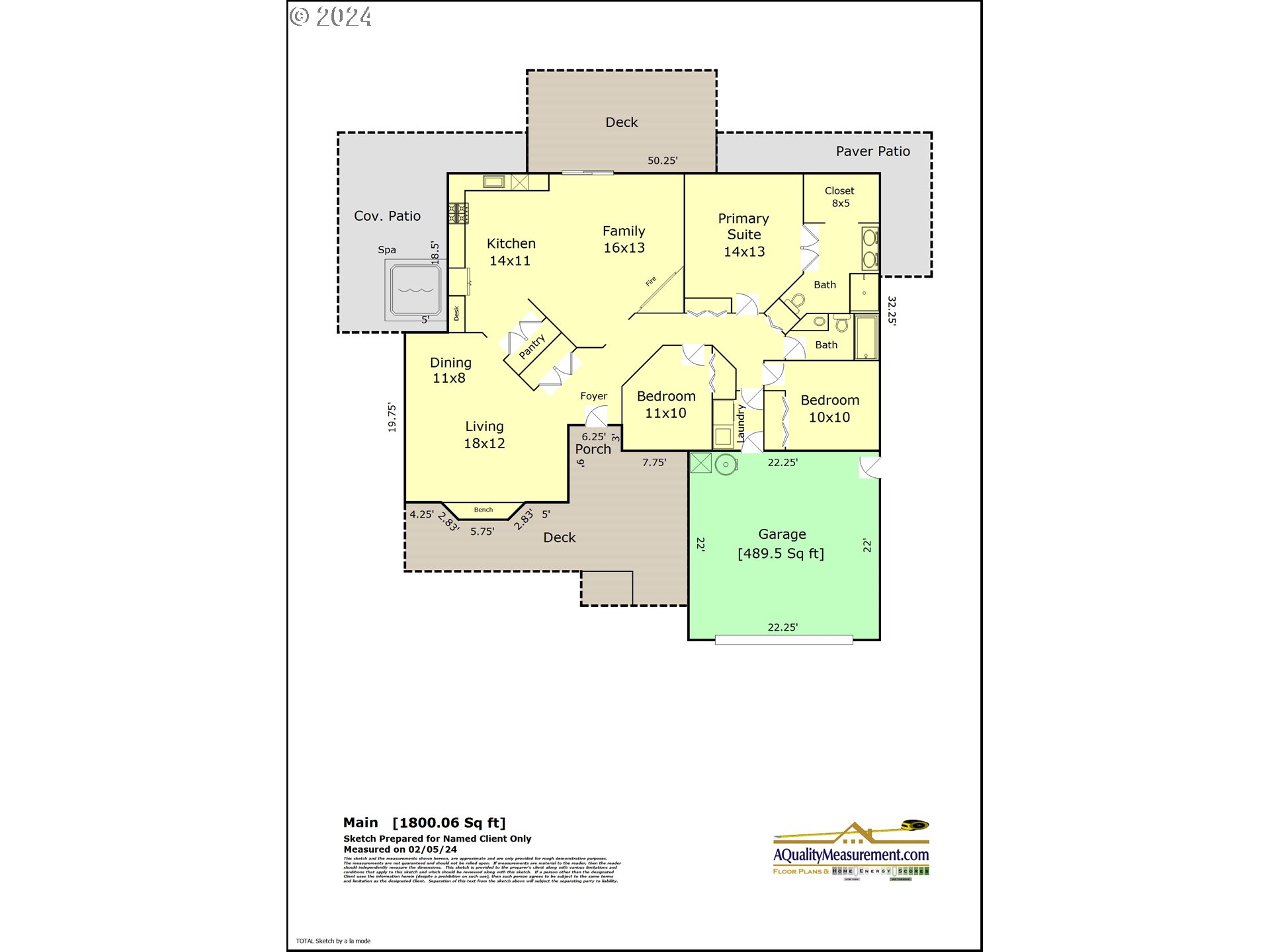 5789 Southwest Calusa Loop Tualatin, OR 97062 - Photo 27 of 27 Floor Plan