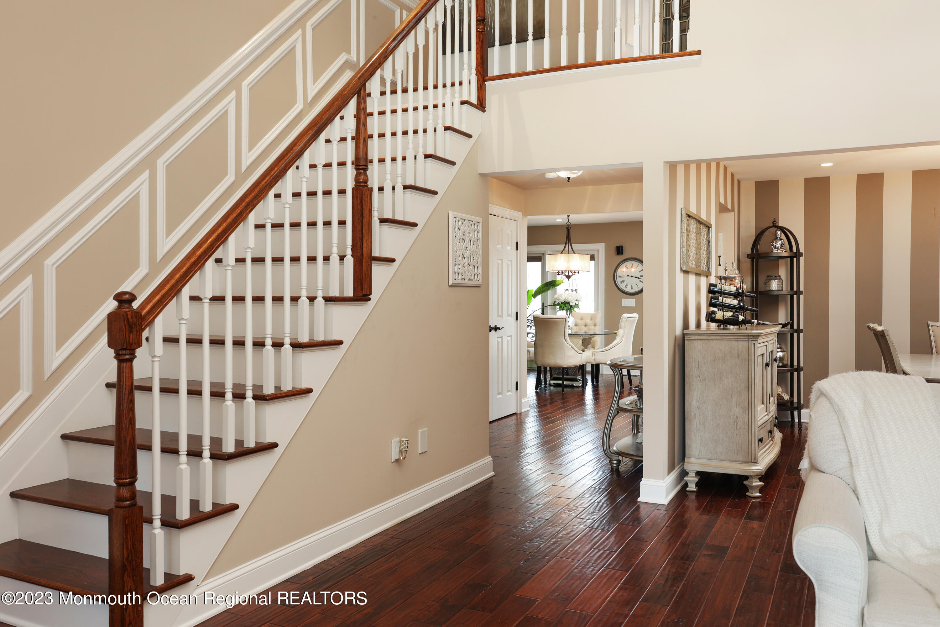 10 Halsey Drive Brick, NJ 08723 - Photo 8 of 46 a view of entryway and hall with wooden floor