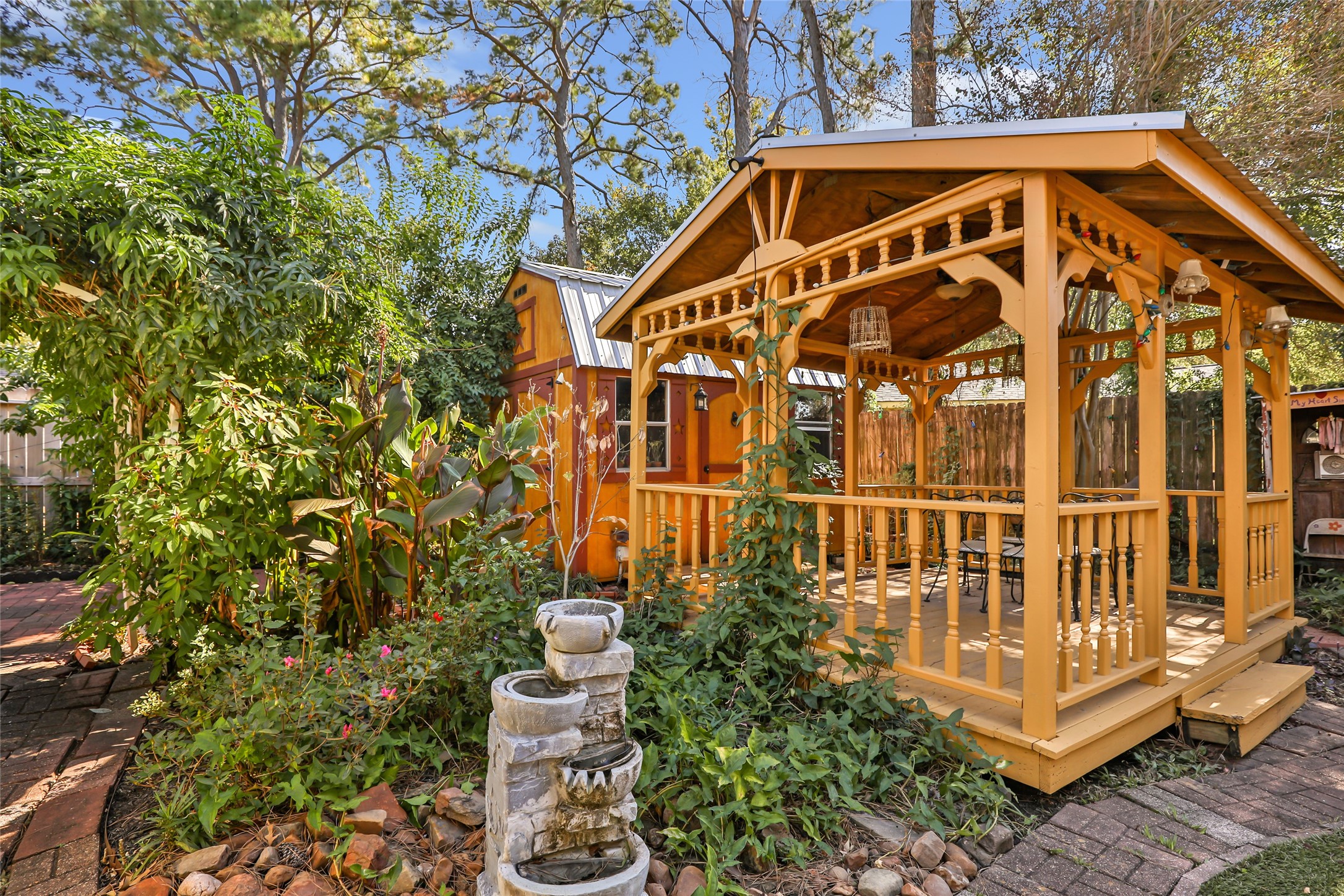 14510 Foxford Way Houston, TX 77015 - Photo 35 of 37 a view of a large with large trees and stairs