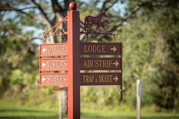 a sign that is on a pole
