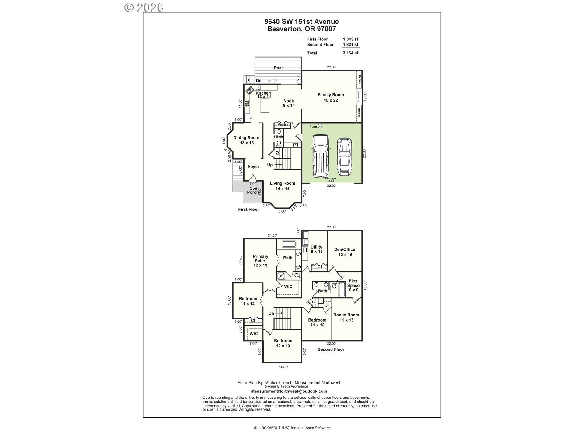 9640 Southwest 151st Avenue Beaverton, OR 97007 - Photo 38 of 38 a picture of a floor plan