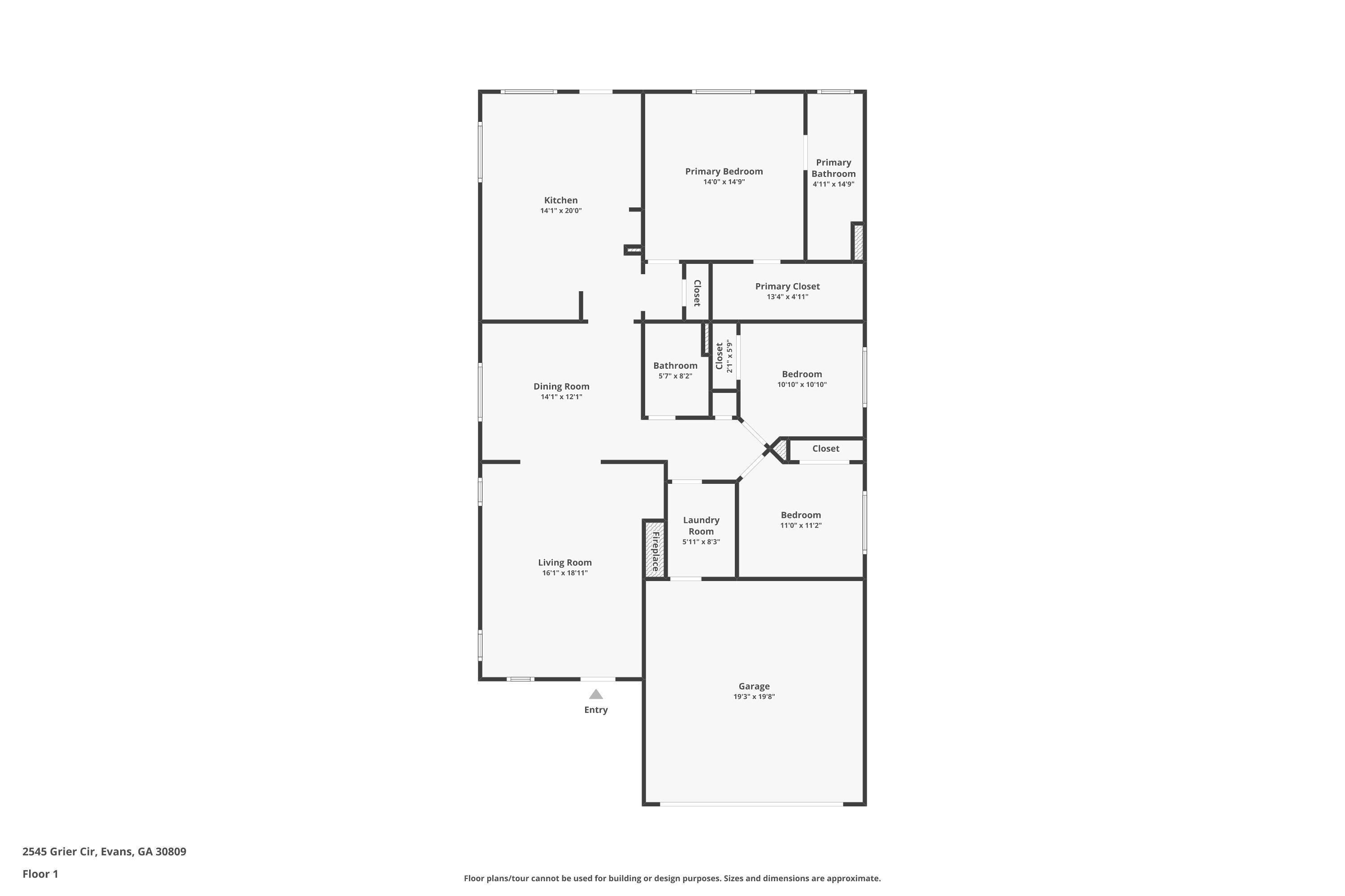 2545 Grier Circle Evans, GA 30809 - Photo 38 of 39 Floor-1 (3)