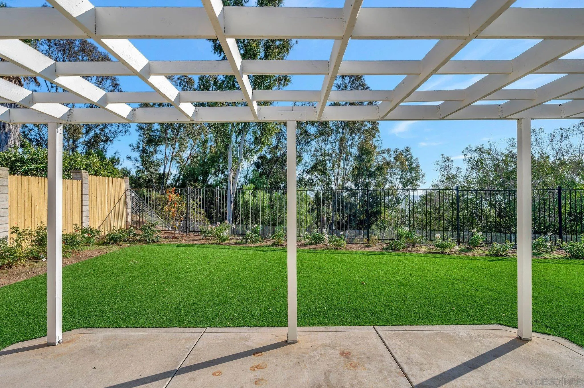 365 Apollo Drive Vista, CA 92084 - Photo 33 of 35 a view of a patio with a yard