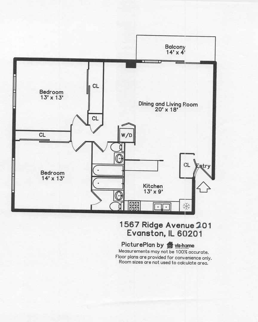 1567 Ridge Avenue, Unit 201 Evanston, IL 60201 - Photo 14 of 17