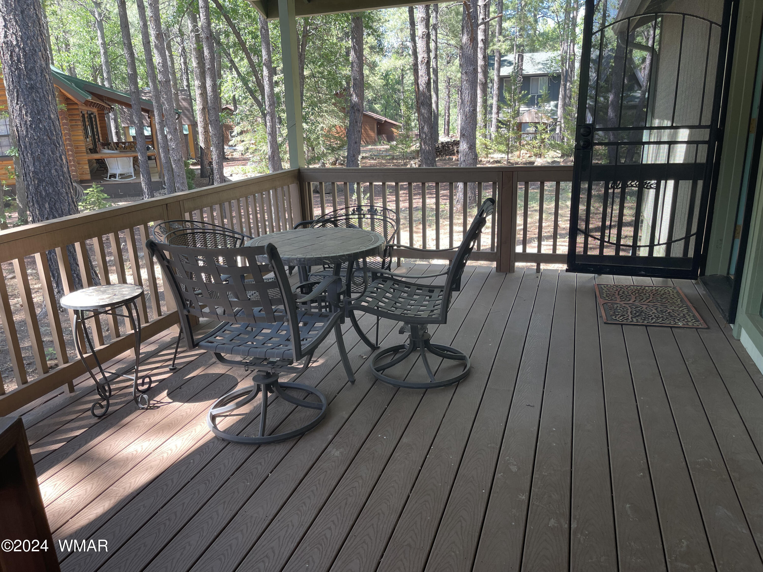 3933 Snow Circle Pinetop, AZ 85935 - Photo 23 of 25 Front patio.