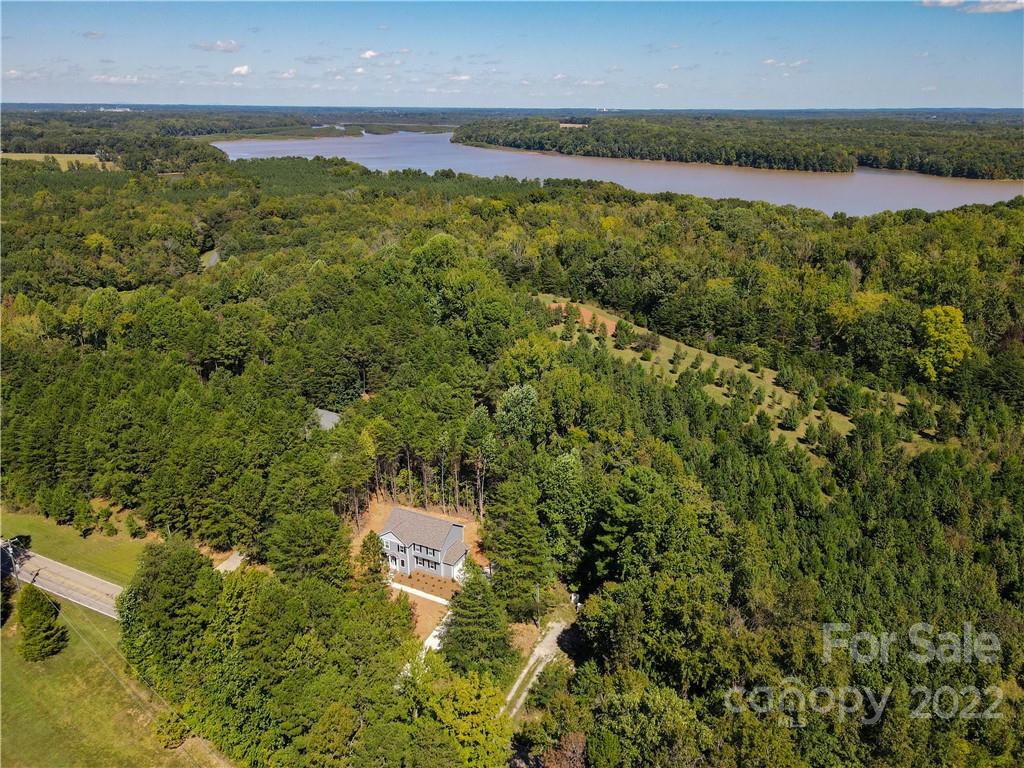 4960 Long Ferry Road Salisbury, NC 28146 - Photo 14 of 14 a view of a lake from a yard