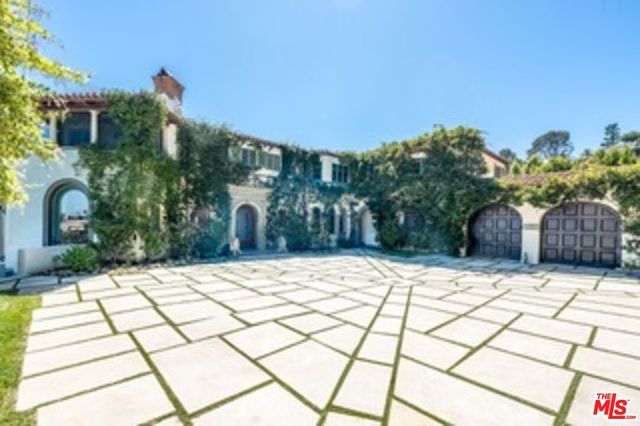 a street view along with trees