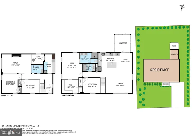 $965,000 | 8615 Kerry Lane, Springfield, VA 22152