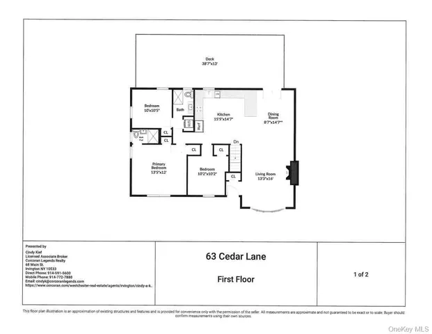 $849,000 | 63 Cedar Lane, Ossining, NY 10562